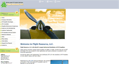 Desktop Screenshot of flight-resource.com