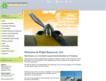 Tablet Screenshot of flight-resource.com